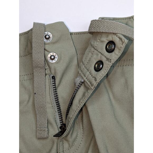 prAna Capri Pant Alana Knicker Women's 2 Green Knee Length Hiking Outdoors Gorp - Picture 11 of 11